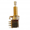 Potmeter m Push-Push DPDT switch 500K - US gjenget XL