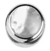 Dome knob - svart - MOP