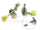 Kluson Locking Tuner - 3 + 3 nikkel