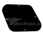 Bakplate for LP elektronikk - svart