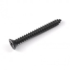 Skrue for humbucker monteringsring - lang - svart