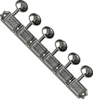 Kluson Vintage Tuner - 6 IL nikkel - Double Row