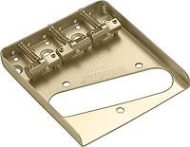 Intonasjonskompensert bridge for Telecaster - gull