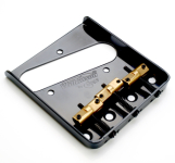 Intonasjonskompensert bridge for Telecaster - svart