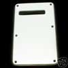Bakplate for Fender Stratocaster - hvit 3 lags