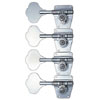 Bassmekanikk 4 inline - venstrehendt - krom
