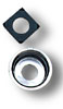 Jackplate for Telecaster - krom