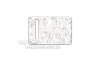 Bakplate for Fender Stratocaster - White Pearl