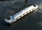 Faber� TP-59 Vintage Spec ALU Tailpiece - Nikkel Gloss