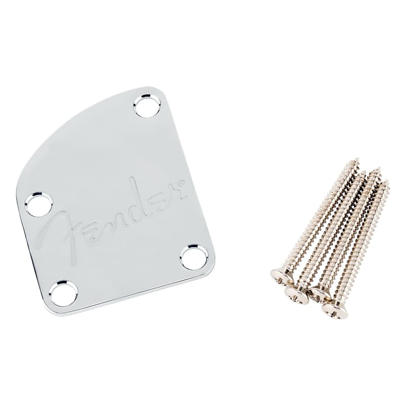 Piastra in metallo con vite per chitarre elettriche Fender Stratocaster Piastra in metallo con vite per chitarre elettriche Fender Stratocaster